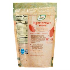 Simply Nature Organic Light Brown Sugar Pouch, 24 oz – Pack of 3