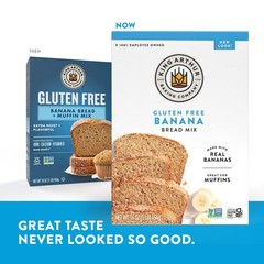 Gluten-Free Banana Bread & Muffin Mix, Non-GMO, Certified Kosher, 16 Oz