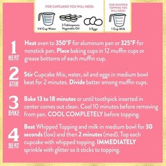Wicked for Good Vanilla Cupcake Color Changing Mix Reveals 12 Cups Betty Crocker