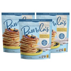 Pamelas Products Gluten Free Baking and Pancake Mix, 4-Pound Bags Pack of 3