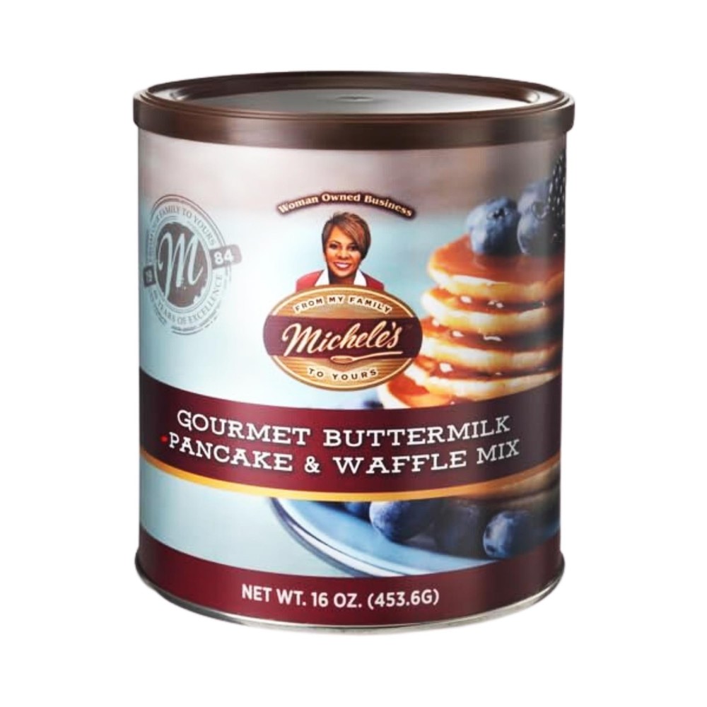 Michele’s Gourmet Buttermilk Waffle and Pancake Mix, 16 oz | Perfect for Mini…