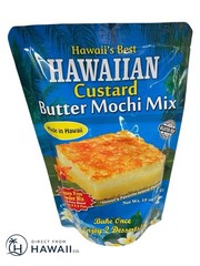 Hawaii’s Best HAWAIIAN CUSTARD BUTTER MOCHI 15 oz Dessert Mix