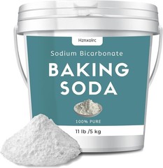 11lb Baking Soda Powder Bulk, Premium Sodium Bicarbonate Powder, 100% Pure, Used