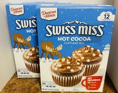 2 New Sealed Duncan Hines Swiss Miss Cupcake Kits
