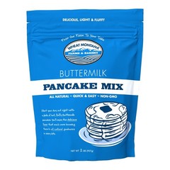 Buttermilk Pancake Mix 2 lbs 8 Pack No Preservatives Kosher Resealable Bag New