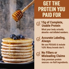 Protein Packed Baking Mix 26.7 Ounce No Added Sugar Fluffy Pancakes Waffles