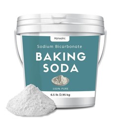 6.5 lb Baking Soda Powder Bulk, Premium Sodium Bicarbonate Powder, 100% Pure,…