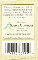 Demerara Sugar Cubes | from Natural Cane Sugar | 17.6 Oz (500G) Each [Pack of 2]