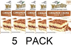 White Lily Cinnamon Crumb Cake Mix 20.35 oz Box – 5 PACK