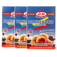La Fe Pan de Bono Bread Mix 14oz – 3 Pack – Colombian Cheese BreadMixfromCassava