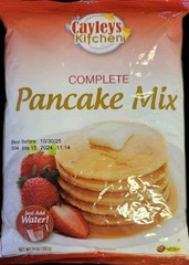 6 CAYLEYS KITCHEN COMPLETE PANCAKE MIX JUST ADD WATER BBDATE: 2026 FREE SHIPPING