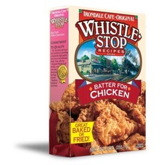 Whistle Stop Recipes Chicken Batter Mix – Baked or Fried – 9 oz