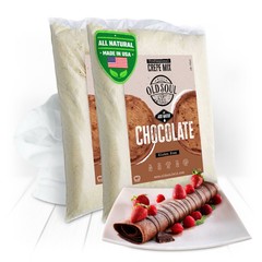 OldSoul Professional Crepe Batter Mix | GLUTEN FREE | Chocolate | 10 Lb | 72 Pcs