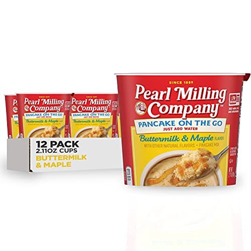 Pearl Milling Company Pancake Cups, Buttermilk and Maple Syrup, 2.11oz Cups