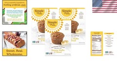 Almond Flour Banana Bread Mix – Gluten Free, 3 Boxes
