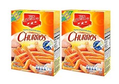 Churros Mix Pack of 2 17.64 Oz Easy to Make Just Add Water with Piping Bag