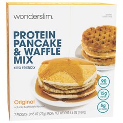 Low Sugar Protein Pancake & Waffle Mix – 7ct, Low Calorie Breakfast Option