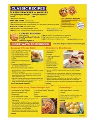 Betty Crocker Bisquick Pancake and Baking Mix, Original, 40 oz