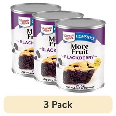 Blackberry Pie Filling and Ready to Use 21 oz 3 Pack