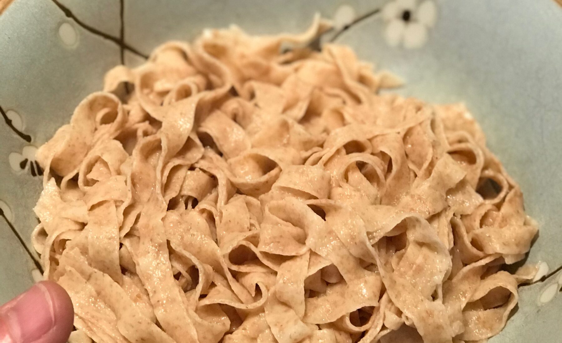 Pasta in the bowl