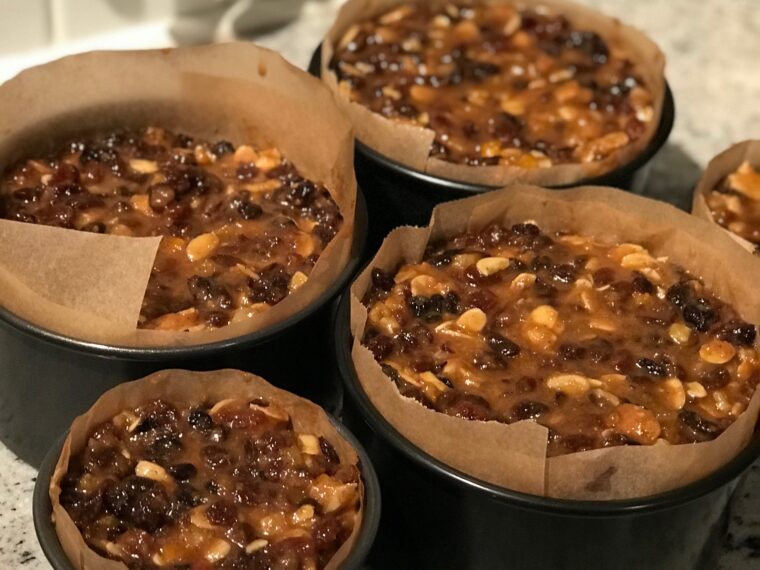Christmas cakes
